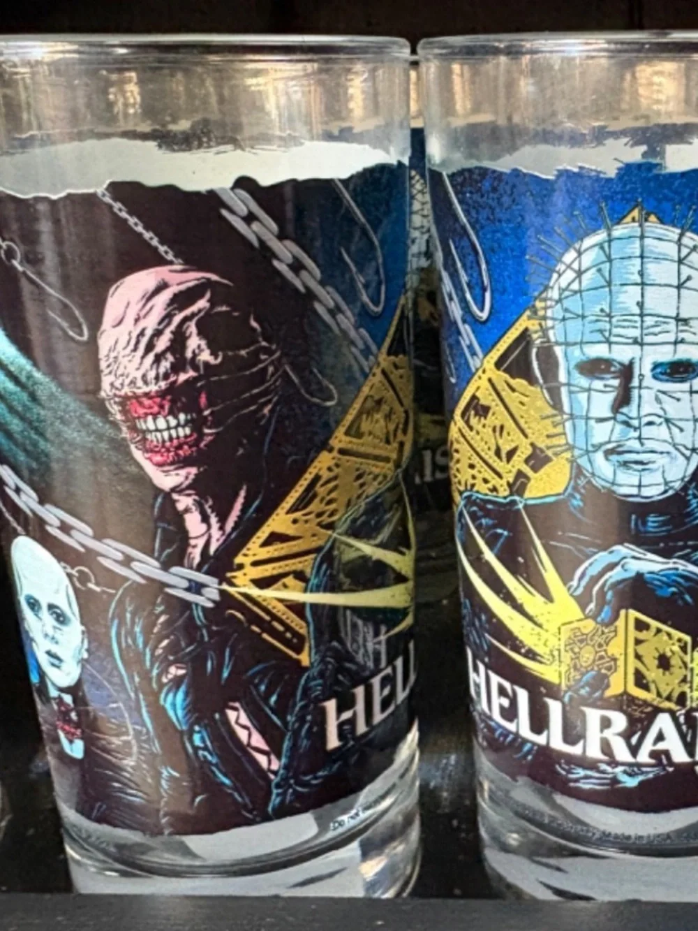 Universal 2026 HHN Halloween Horror Nights Hellraiser Glass